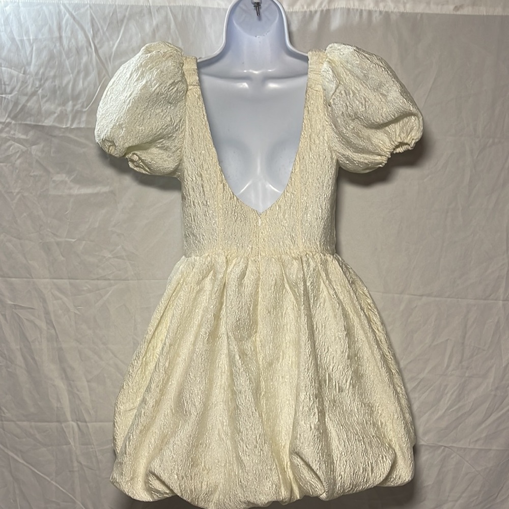 Sister Jane Puff Sleeve Mini Dress Size Small - Picture 6 of 12